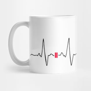 Musical pulse Mug